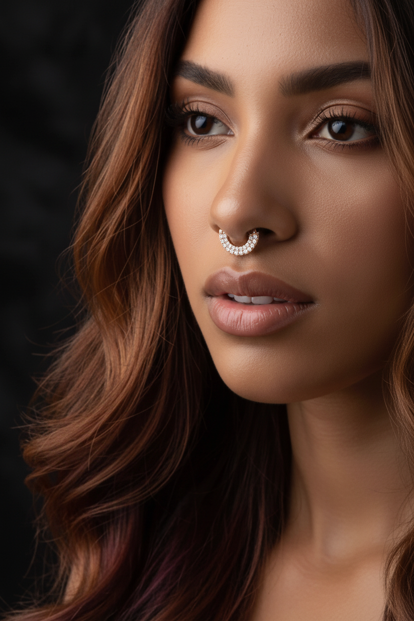 Rose Gold Septum Hero